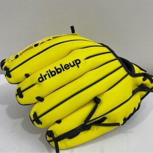 Yellow Kids Baseball Glove